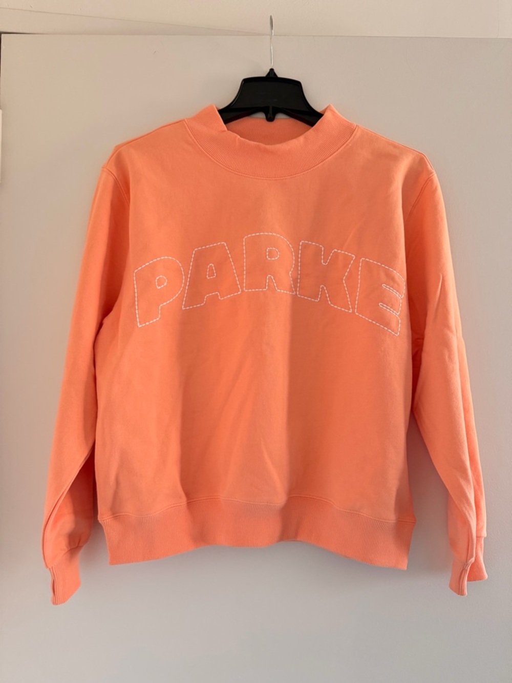 Parke x Target Logo Mockneck Peach Orange XXS/XS